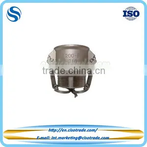 DIN2828 (EN14426-7) Camlock Quick Coupling Type B Coupler X Male Thread Male Stainless Steel Camlock Coupling thumbnail-1