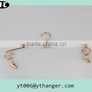 LM897 Rose Gold Cute Bra Metal Hangers thumbnail-1