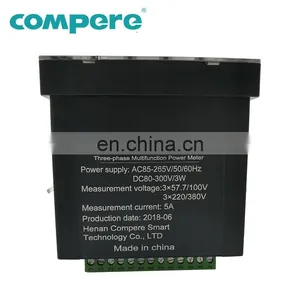 Smart Power Consumption Meter 3 Phase Multifunction Panel Meter Rs485 thumbnail-3