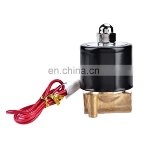 COVNA DN8 1/4 Inch 2 Way 12V 24V DC Normally Closed Miniature Brass Diesel Fuel Solenoid Valve thumbnail-1