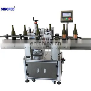 Big Round Glass Plastic Bottle Horizontal Labeling Machine T-401 thumbnail-1