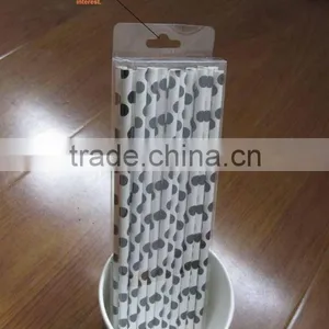 Party Paper Straws Packed In PVC Box thumbnail-1
