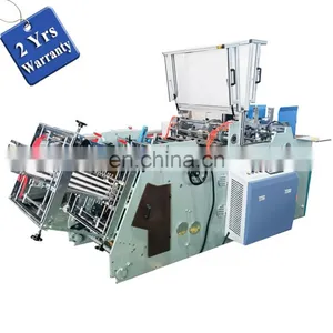 HBM1000 Automatic 3D 3-dimensional 4 Corner French Fried Chips Hamburger Burger Paper Box Making Machine thumbnail-1