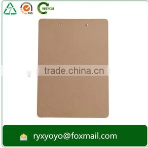 Chape Factory Price MDF Medical Nursing Clipboard With Stainless Steel Wire Clip thumbnail-5