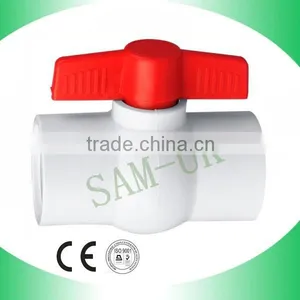 PVC Compact Ball Valve PVC Ball Valve (1/2"-4") Quality Choice thumbnail-1