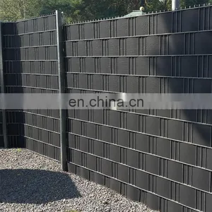 Anthracite Plastic Fence Rigid Privacy Tarpaulin Garden Fence Strip Roll 30 m x 19 cm Europe thumbnail-5