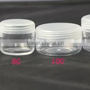 PS & PP High-Quality Pocket-Carrying Mini Capacity Cream Jar for Face-Care Lotion Sample Using Mini Jar Bottle With Screw Lid thumbnail-3