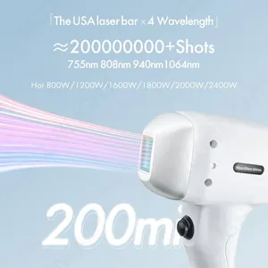 2024 Latest Artificial Intelligence Skin Detection System Compressor Refrigeration Diode Laser Hair Removal Machine thumbnail-5
