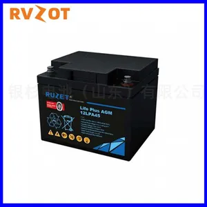 French RVZOT Lusheng Battery 12LPA180 Lead Acid Battery LPA Series thumbnail-4