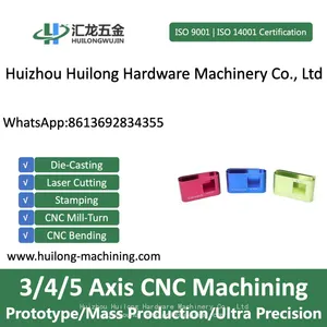 Polishing Surface CNC Milling Parts Brass Aluminium Metal ISO9001 thumbnail-1