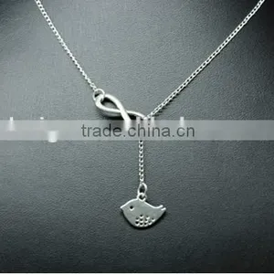 Hot Selling Lucky Number 8 and Crucifix Pengdant Necklace thumbnail-2