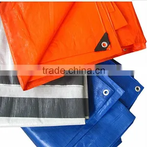 Laminated Waterproofing pe Tarpaulin, Covering Plastic Canvas Poly Tarp thumbnail-1