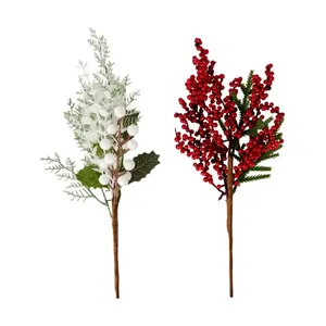 Xmas Artificial Flowers thumbnail-1