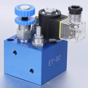 Custom Manifolds Aluminum Hydraulic Manifold Block Parts High Quality Machined Collector Blocks Hydraulic Valve V2073 thumbnail-1