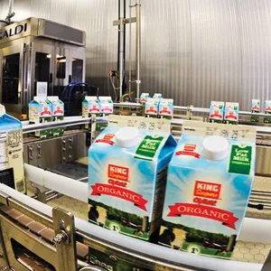 Turnkey Organic Oat Milk Hemp Milk Peanut Milk Production Plant Processing Line thumbnail-2