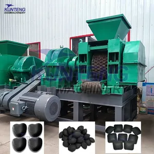 Dry Powder Ball Pressing Machine Steel Powder Limestone Ball Press Machine EPC thumbnail-1