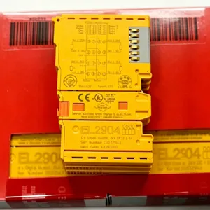 Beckhoff EL2904 EtherCAT TwinSAFE Safety Output Terminal 4-Channel 24V DC 0.5A Fail-Safe Digital Output Module thumbnail-4