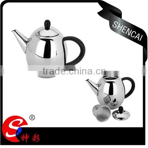 Stainless Steel Coffee or Tea Pot With Filter thumbnail-1