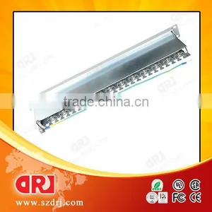 RJ45 Cat6 24 Ports STP Patch Panel thumbnail-1