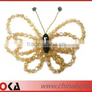Fashion Butterfly Beaded Rhinestones Headband/clothing Patch thumbnail-1
