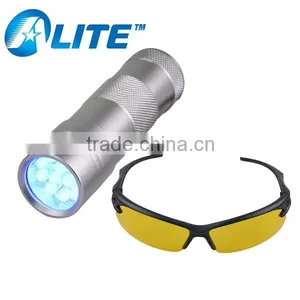 Hot Sellers Aluminum 390~395nm Pets UV Blacklight Flashlight thumbnail-1