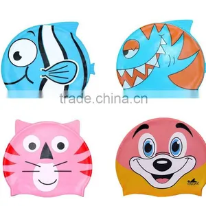 High Quality Custom Colorful Nude Silicone Swim Cap For Long Hair thumbnail-3