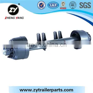 New Style Cheap Price American Type Trailer Axle Assembly/American Type Outboard Trailer Axle for Sale thumbnail-1