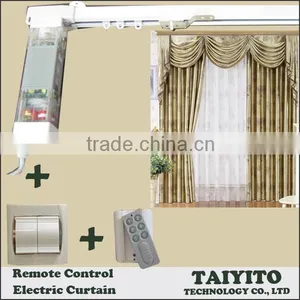 TYT Brushed Metal Bidirectional IOS/Android Wireless Zigbee Electrical Curtains Smart Home Automation System thumbnail-1