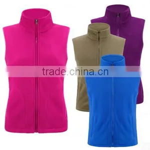 Outdoor Vest Polar Fleece Double Brush Jacket for Women thumbnail-1