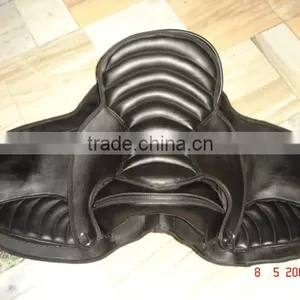 Leather Treeless Saddle thumbnail-1