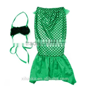 Hot Selling Custom Made Mermaid Tail Kids Swimwear Wholesale thumbnail-2