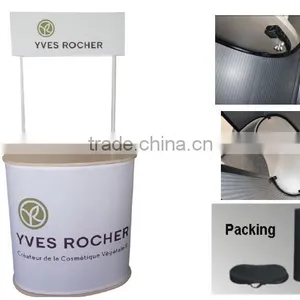 Portable Easy Folding Promotion Table With Header thumbnail-2