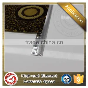 2016 New Flooring Tiles 6063 Aluminium Carpet Edge Trim Aluminum Carpet Transition Strips thumbnail-6