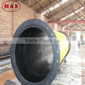 Wear Resistance Flexible Sand Discharge Rubber Hose Pipe 600mm thumbnail-2