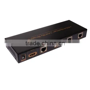 4 Port HDMI Extender 60m by Cat 6 Cat7 thumbnail-1