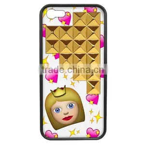 Princess Gold Pyramid Silicone Phone Case,Gummy Phone Case thumbnail-1