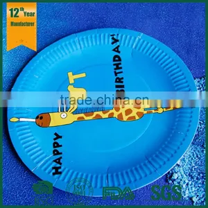 Custom Printed Disposable Paper Plates,paper Plate Storage,green Paper Plate thumbnail-2