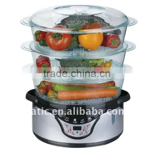 13.5L Digital S/S Electric Food Steamer CA-696A thumbnail-1