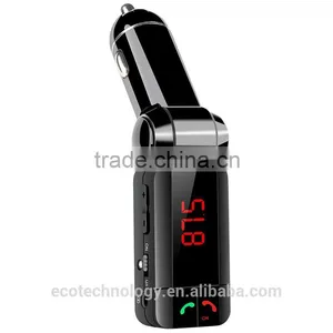 BC06S Bluetooth Car Kits FM Transmitter Handsfree Function Wireless Car MP3 Player thumbnail-2