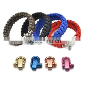 Camping Survival Paracord Bracelet thumbnail-6