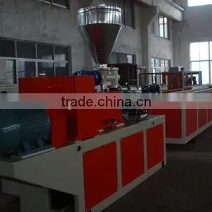 SJSZ-65/132 Conical Twin Screw PVC Window Profile Making Line thumbnail-2