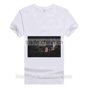 Wholesale China Import Cheap Printed Plain White 3D 1 Euro Dri Fit V Neck Men Fashion Design T Shirts thumbnail-1