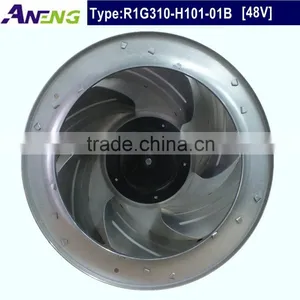 High Flow 1910m3/h 310mm Aluminum Big Exhaust Fan for Air Suction thumbnail-1