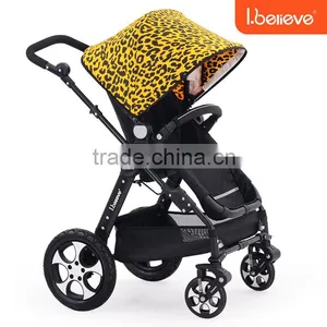 EN1888 Most Popular Best Seller Soft Textile European Sliding Baby Carriage thumbnail-6