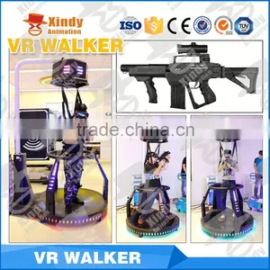 Europe Standard Newest Immersive Virtual VR Treadmill 9D VR Walker thumbnail-4
