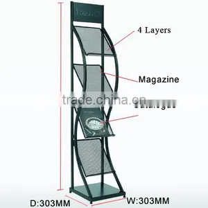 High Quality Metal Magazine Racks thumbnail-3