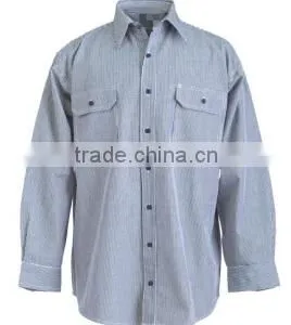 Men Stylized Heavy Cotton Work Shirts Wholesale thumbnail-1