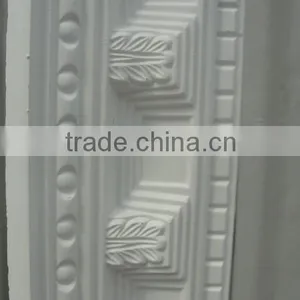 Decorative 2440mm Gypsum Wall Angle China Cornice Moulding With New Mould thumbnail-1