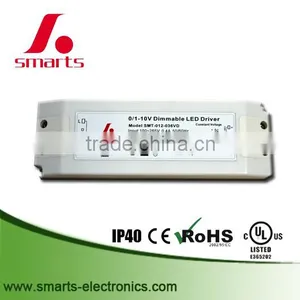 0-10v/pwm Dimming Led Driver 12v 20w Led Dimmable Power Supply thumbnail-3