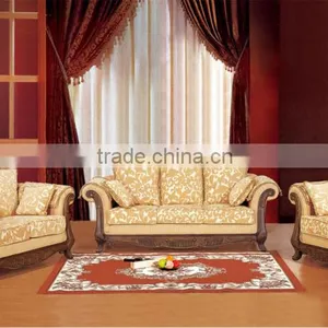 China Sofa Solid Wood Carving Sofa French Antique Bedroom Furniture Sets thumbnail-4
